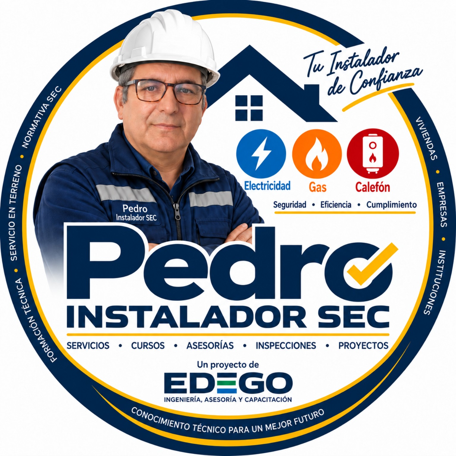 Logo Pedro Instalador SEC